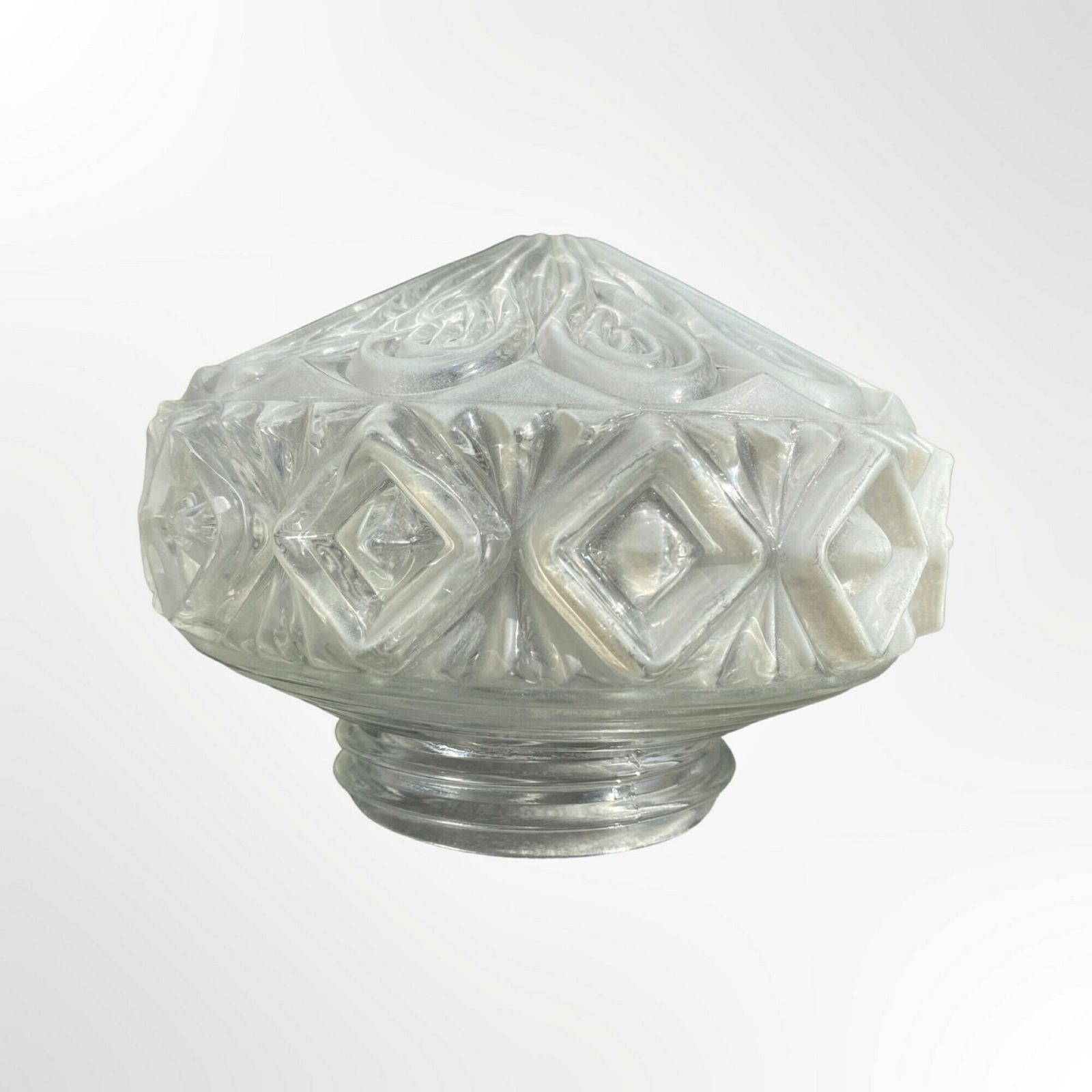 Vintage Mushroom Lamp Purple Made By Corodex In Holland | Glass Globe Wall Light / Nightlight Or Table Lamp | Dutch Mid Century Design 1960s photo vinterior