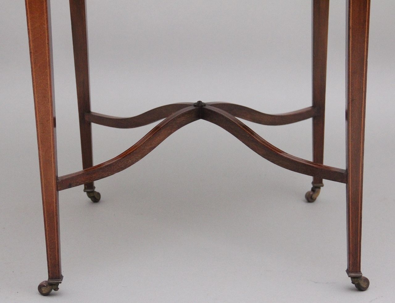 photo buy Early 20th Century Mahogany And Inlaid Card Table