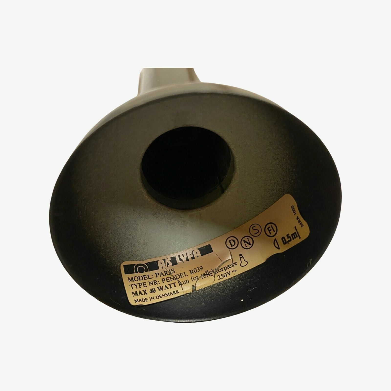 photo furniture Set Of 3 Black Pendants From The Danish Company Lyfa Model Paris Made In The 1980s | Danish Mid Century Modern Design | Srt Of 3 Pendants