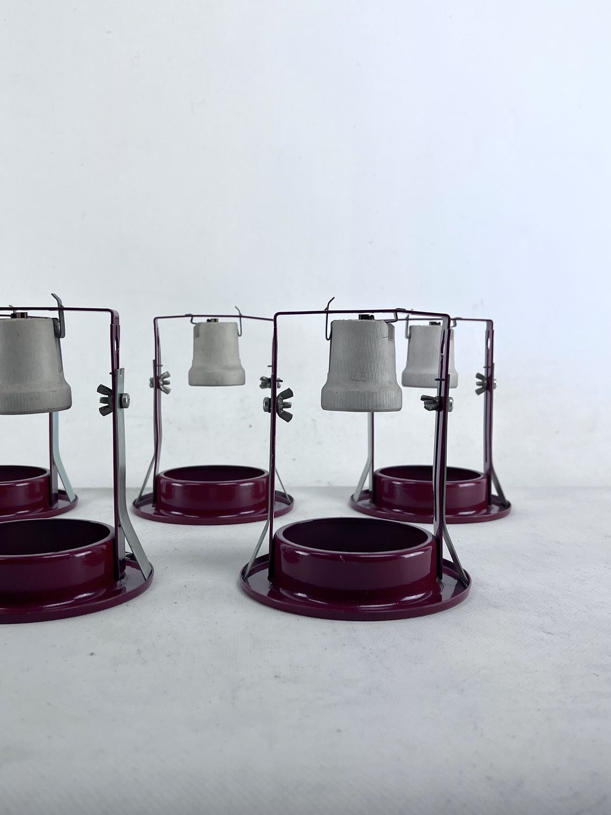 Mid Century Stilnovo Spotlights, Set Of 7. Italy 1960. Signed. photo 2479.75