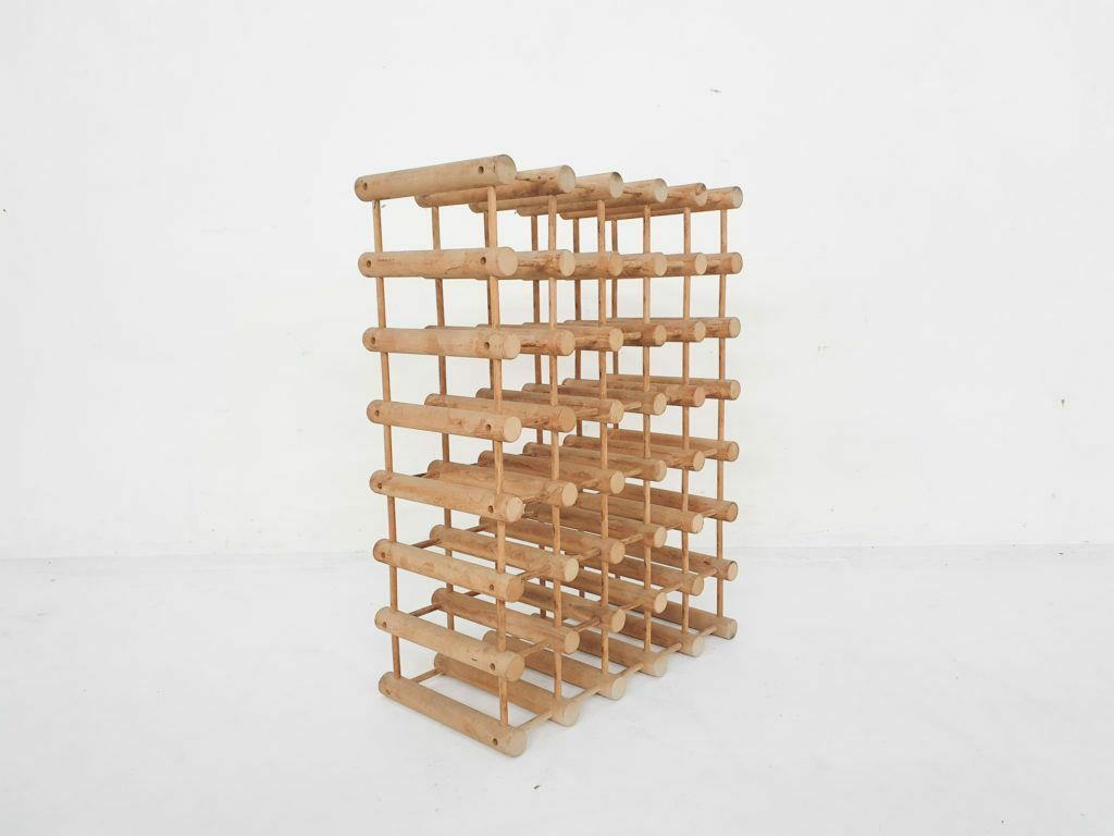 Teakhouten Wijnrek Van Richard Nissen Voor Langaa Denmark, Deens Design Ca. Jaren 1960 photo Meubels