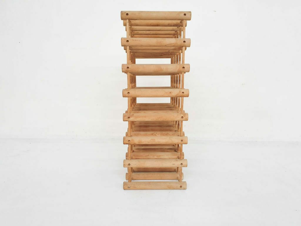 Teakhouten Wijnrek Van Richard Nissen Voor Langaa Denmark, Deens Design Ca. Jaren 1960 photo 574.8