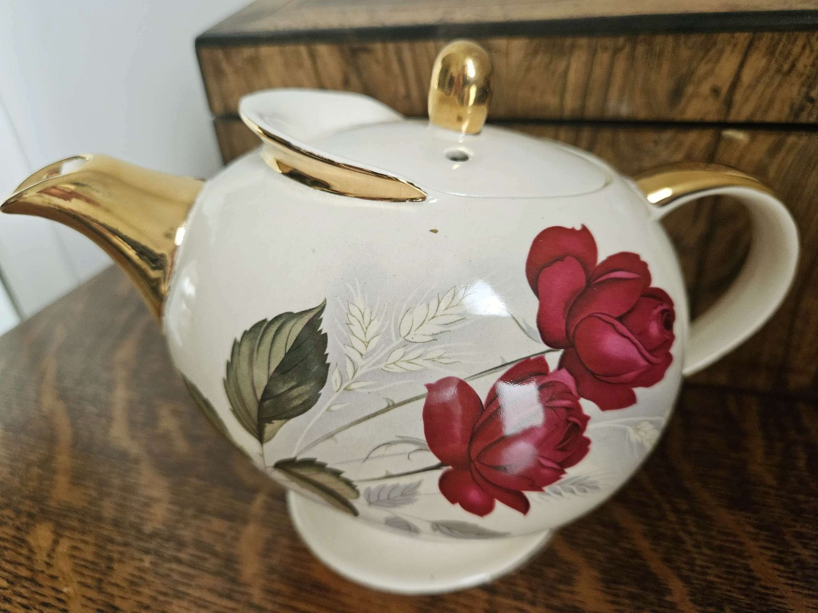 1950's Heatmaster Teapot & Sugar Bowl, Cream Jug Set