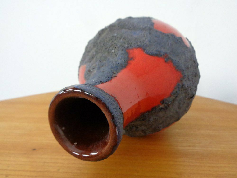 Home Decor Lava Ceramic Marei Vases, Bowl & Planter, 1970s, Set Of 4 photo