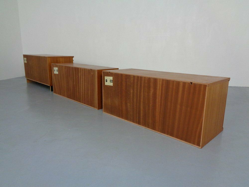 Teak Sideboard By Gunther Renkel For Rego Mobile, 1960s, Set Of 3 photo furniture