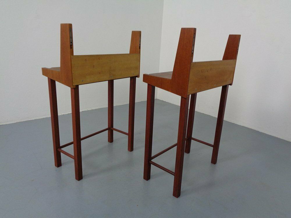 Danish Teak Nightstands, 1960s, Set Of 2 photo 601.0