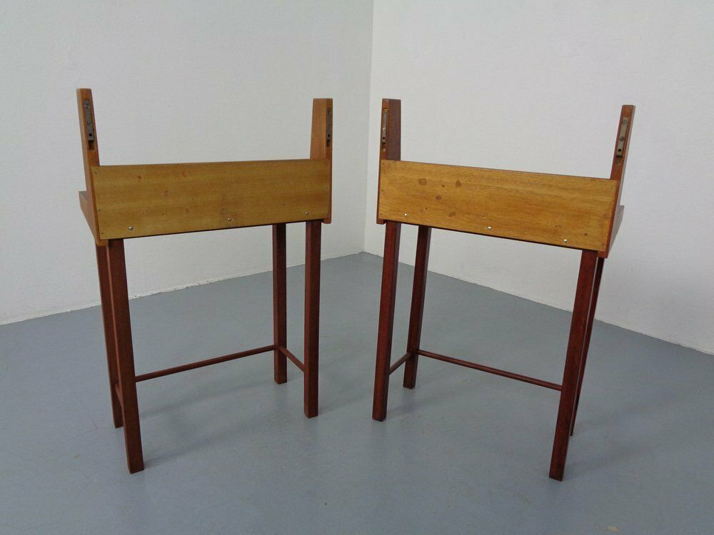 Danish Teak Nightstands, 1960s, Set Of 2 photo buy