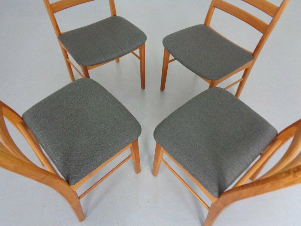429.0 Danish Teak Dining Chairs By Korup Stolefabrik, 1970s, Set Of 4 photo