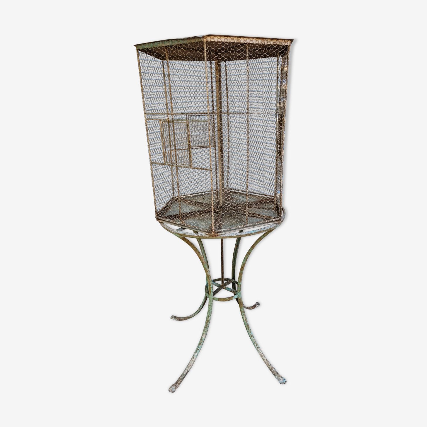 Birdcage On Table