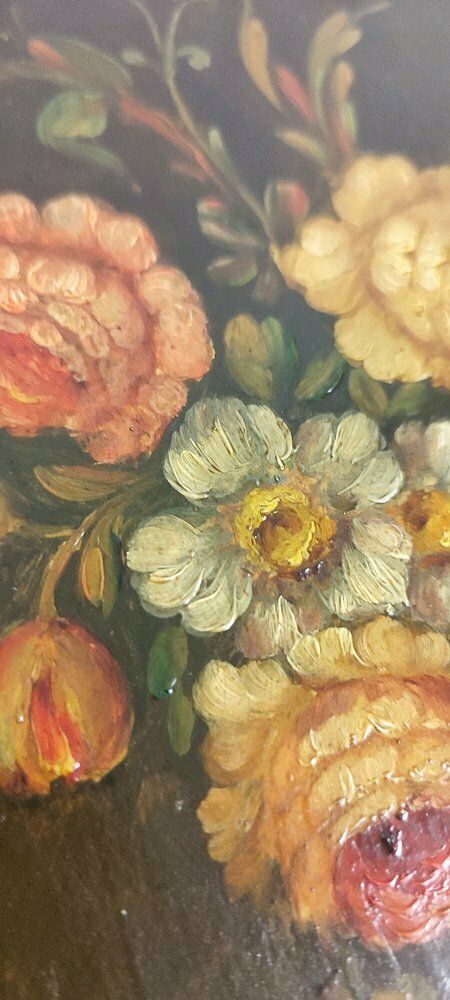French Oil Painted Panels, 1930s, Set Of 2 photo buy