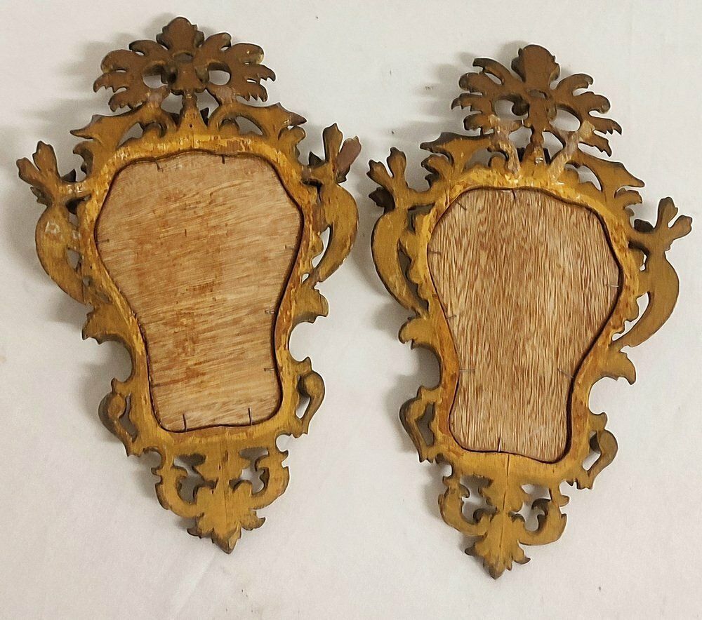 photo for sale French Oil Painted Panels, 1930s, Set Of 2