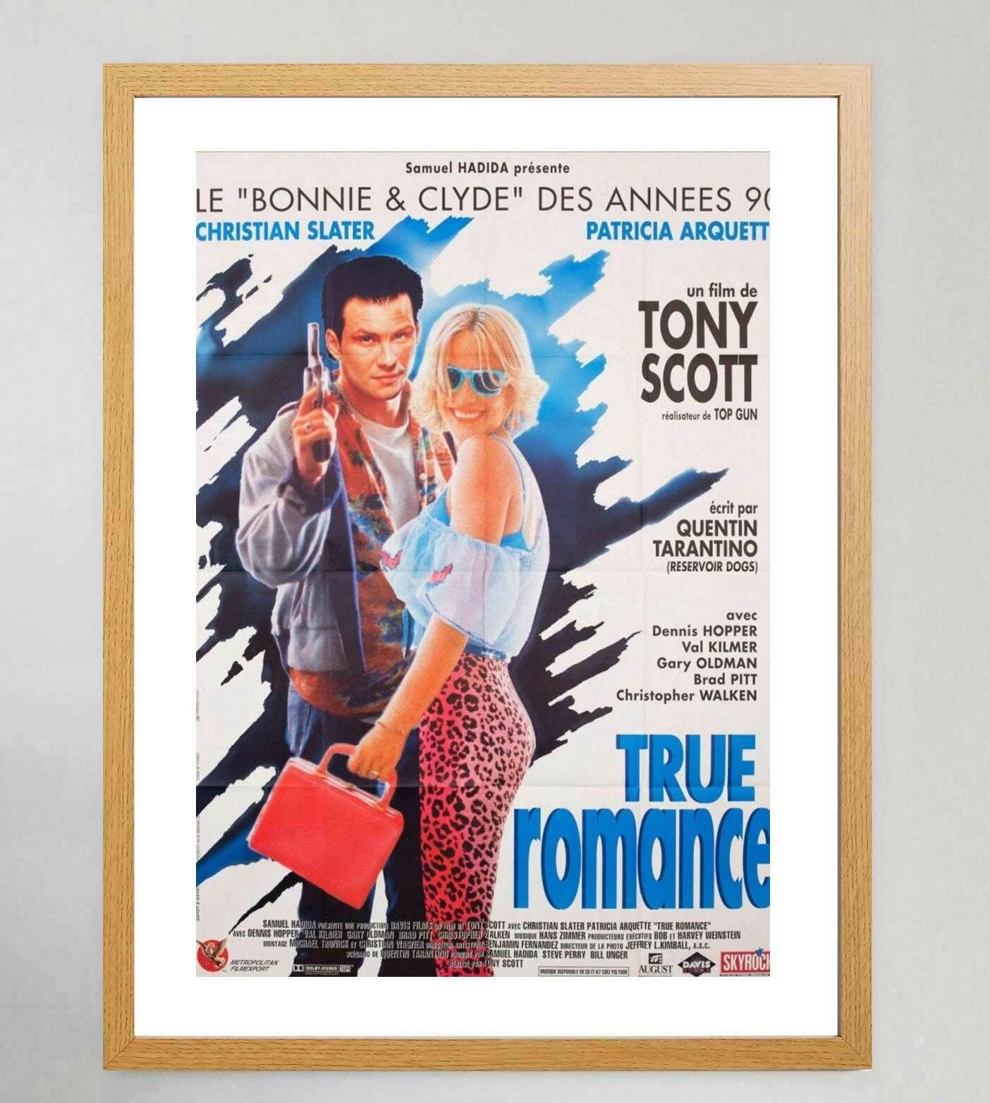True Romance (French) Original Vintage Poster photo Art