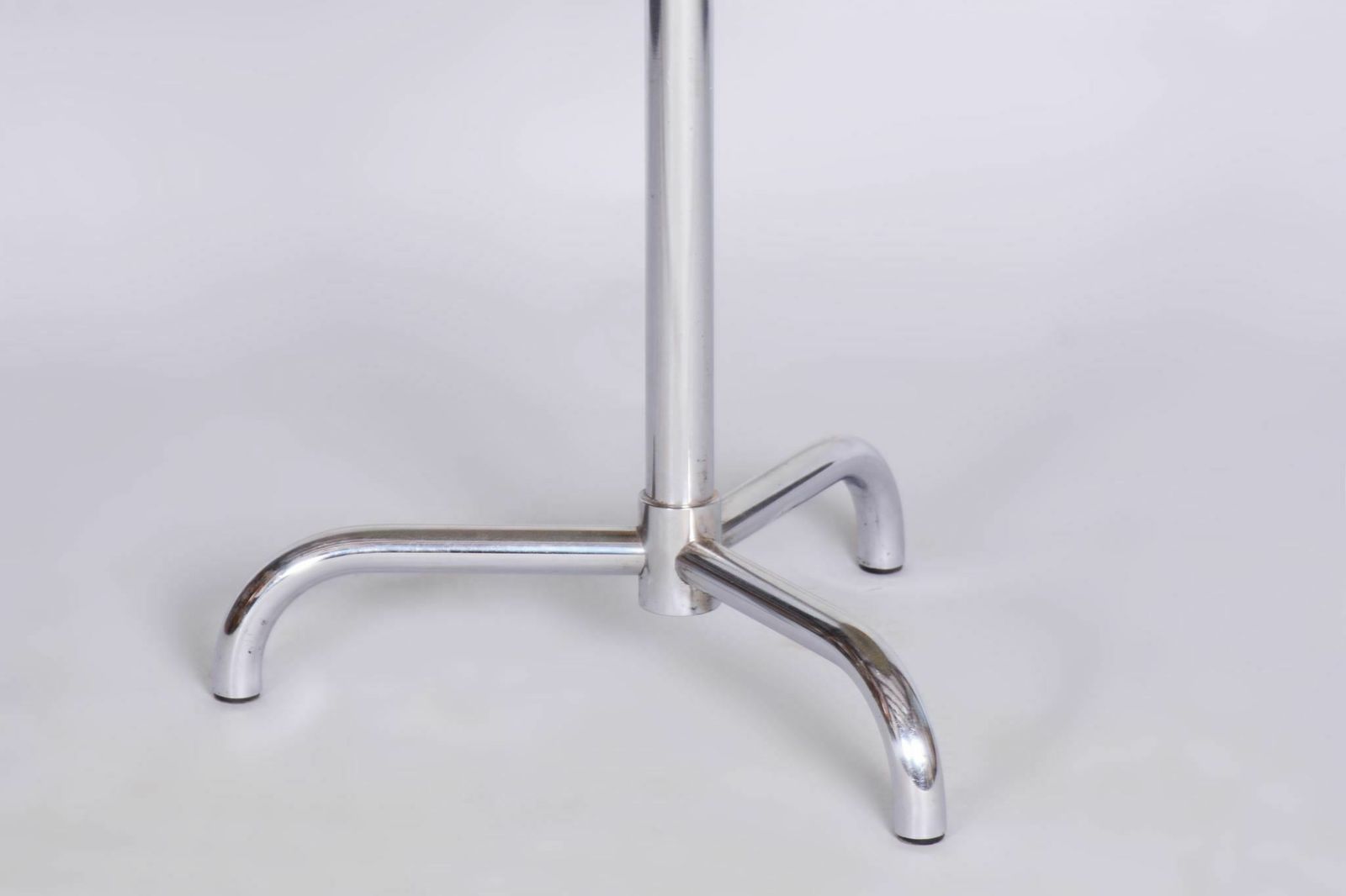 Restored Bauhaus Coffee Table, Adjustable Height, Hynek Gottwald, Chrome Plated Steel, Czechia, 1930s photo buy