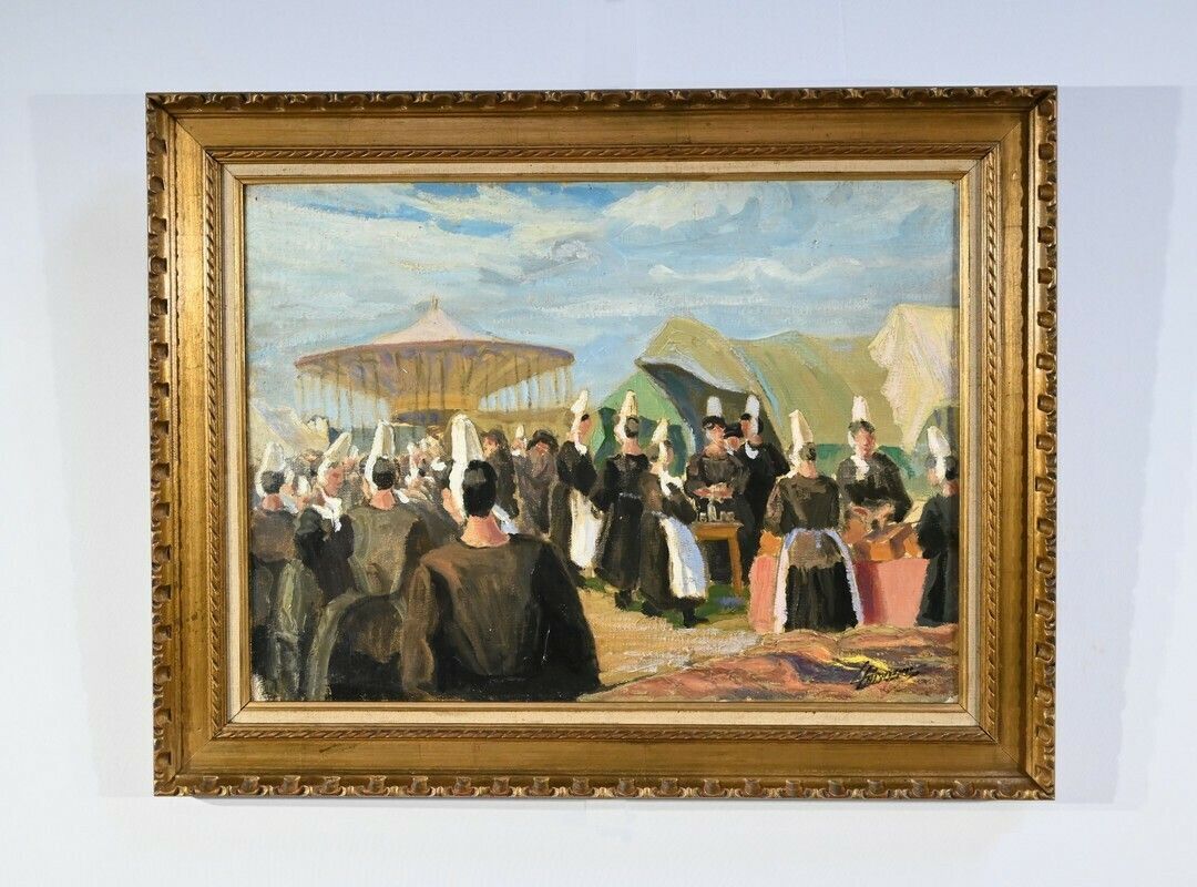 “Le Pardon De La Joie Saint Guénolé”, School Of The 20th Century – 2nd Part 20th