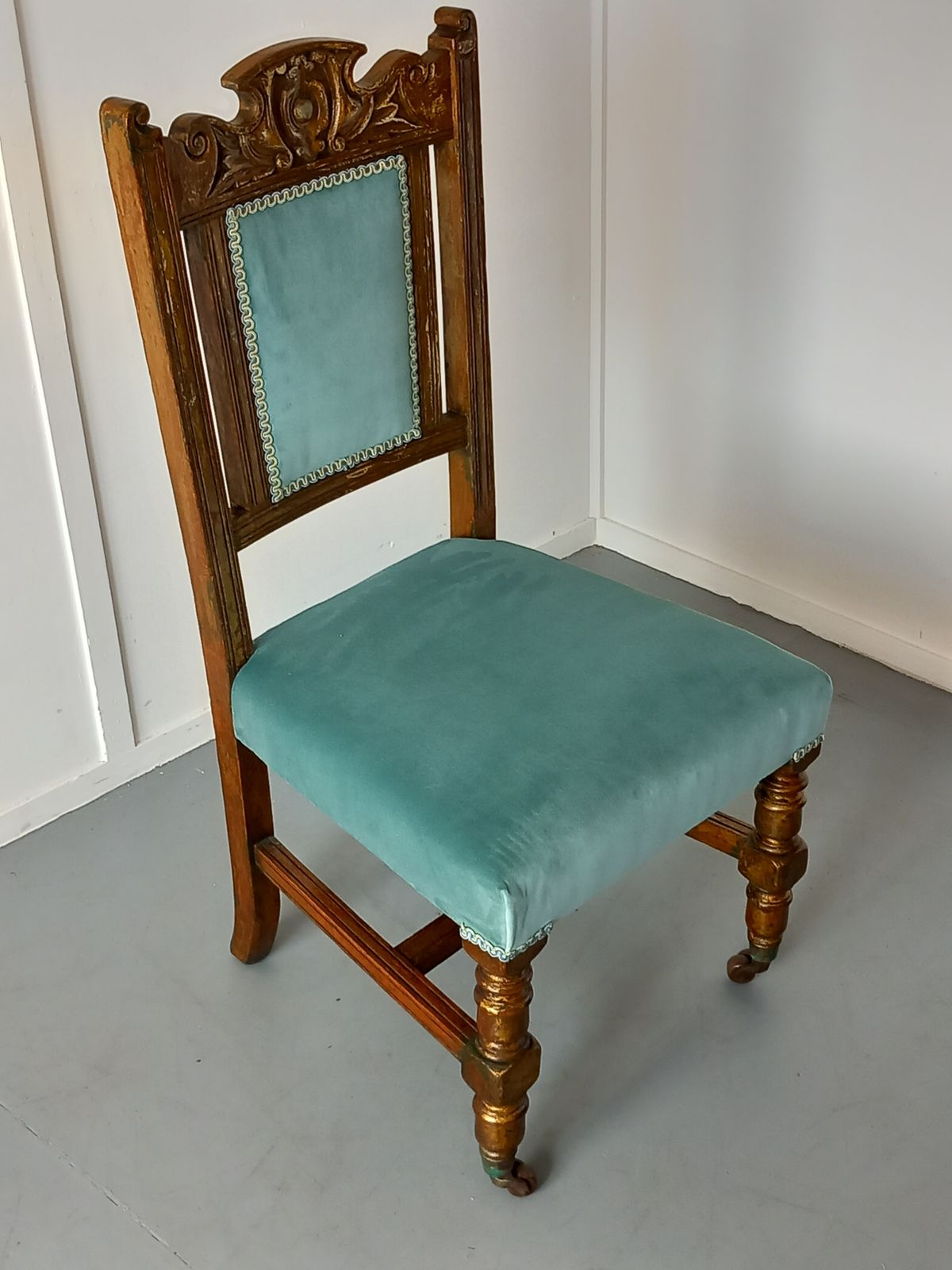 Occasional Chair, 1800s, Oak, Antique photo for sale