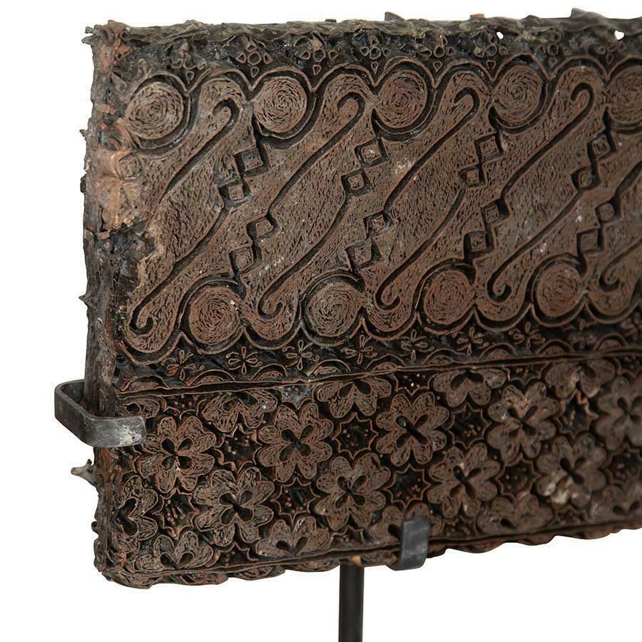 Collection Of Five 19th Century Batik Printing Blocks photo vinterior