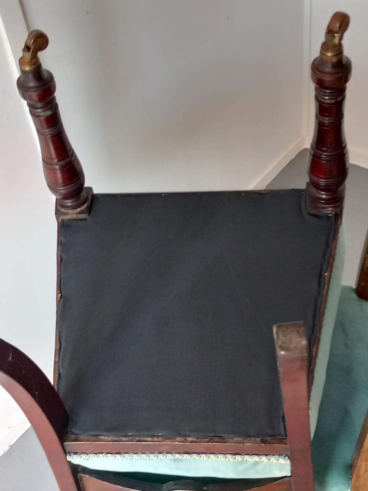 A Carved Mahogany Side Chair, 1800s photo buy