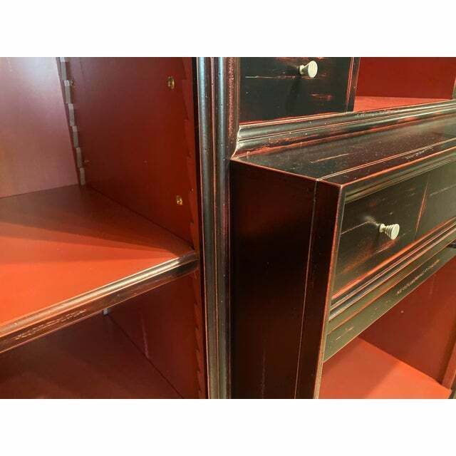 1980s Classic Bookcase Of High Italian Craftsmanship From The 80s With Tv Shelf Or Bar photo buy