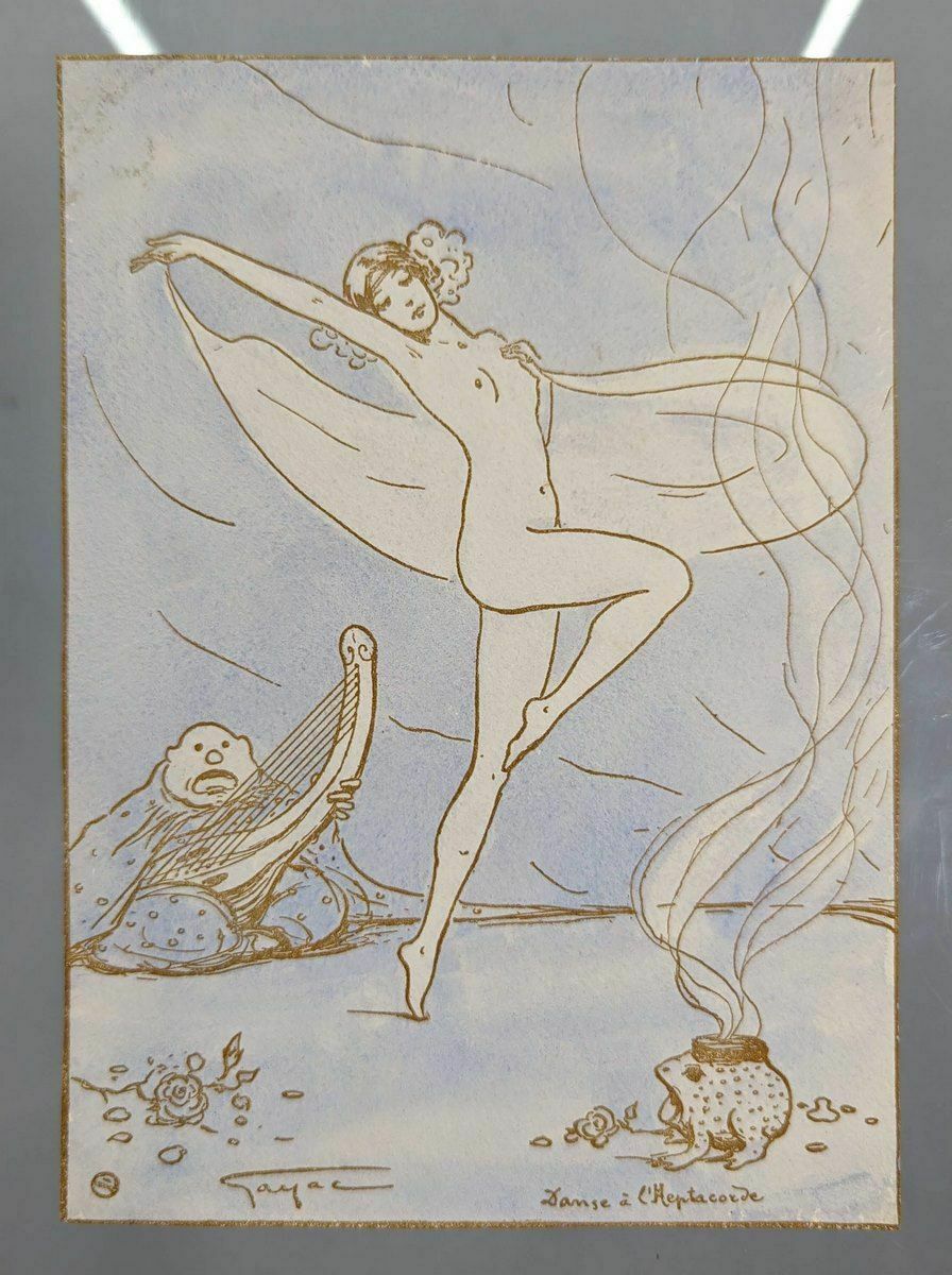 Lithograph Series Illustrator Ernest Gayac (1870 1942) photo buy