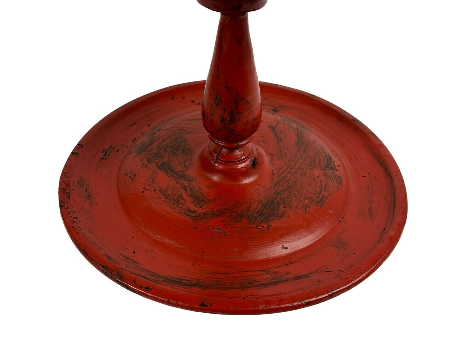 photo for sale Antique Burmese Footed Dish / Pedestal Tray / Table Stand. Lacquerware. Late 19th Century To Early 20th Century. Burma (Myanmar)