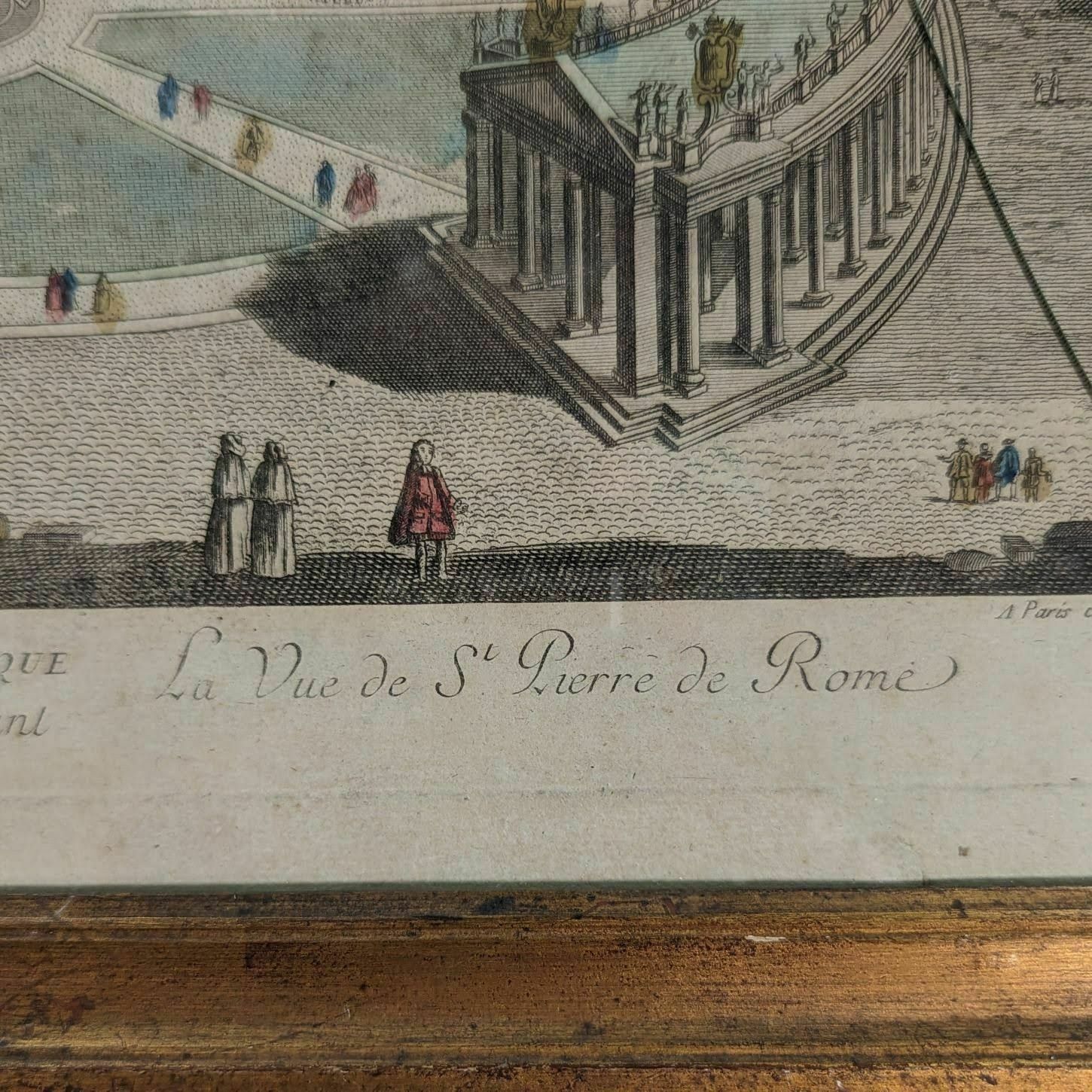 Optical View Engraving The View Of Saint Peter In Rome photo Art