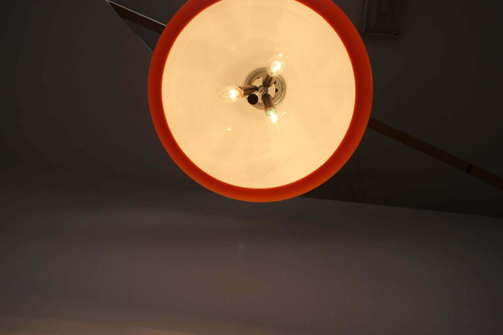 Midcentury Pendant By Harvey Guzzini For Meblo, Italy photo buy