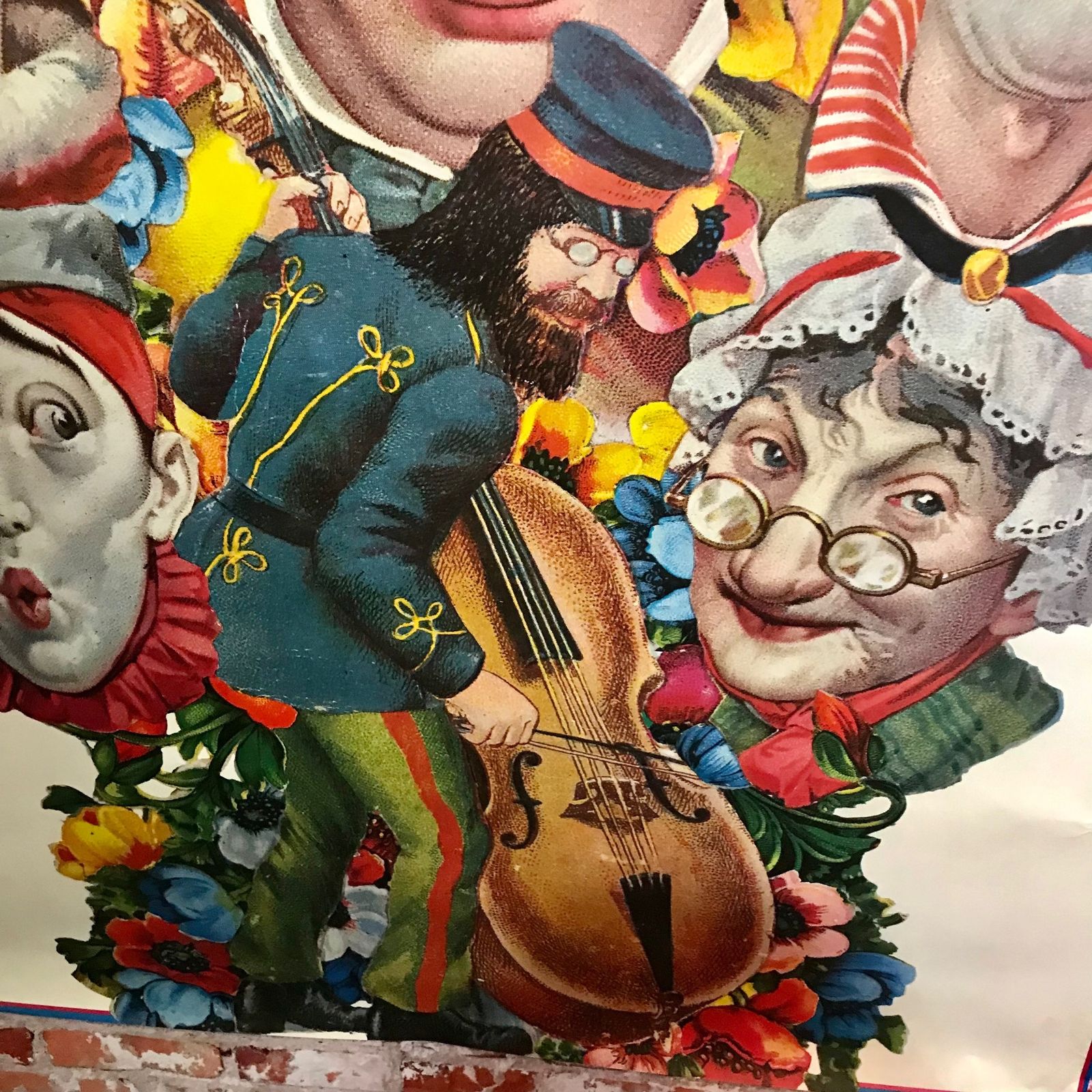 Large Rare And Stunning Frank Zappa 1971 Concert Poster photo Art