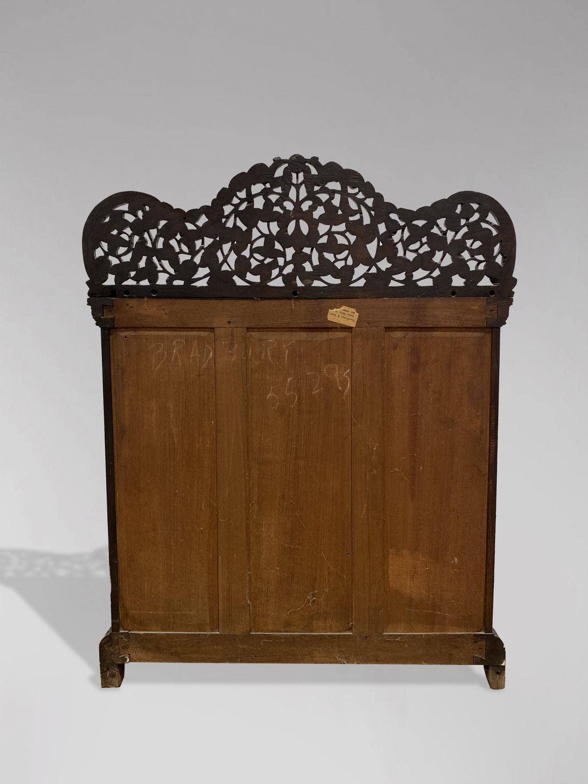 19th Century Anglo Indian Carved Rosewood Dresser photo vinterior