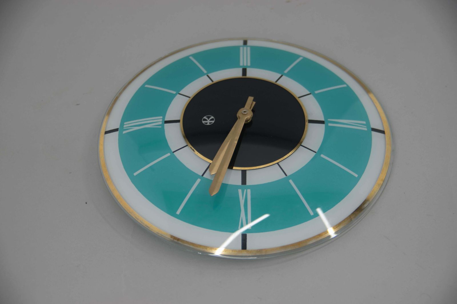 Mid Century Wall Clock By Klenoty, Czechoslovakia, 1960s photo vinterior