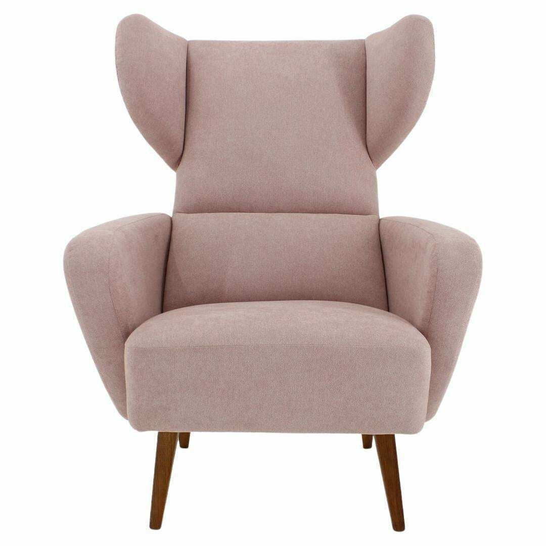 1960s Wing Chair, Czechoslovakia