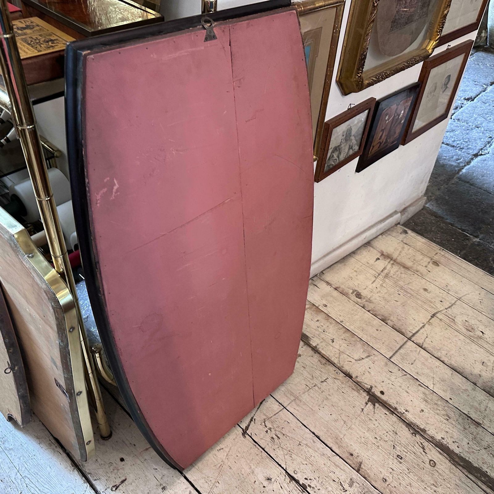 photo buy An Iconic 1970s Mid Century Modern Wood Mirror By Gianfranco Frattini