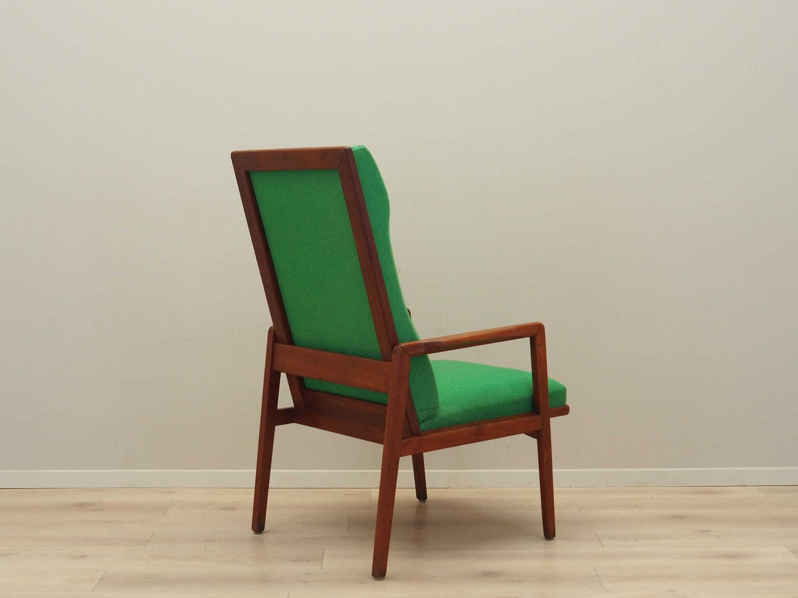 Teak Green Armchair, Danish Design, 1970s, Production: Denmark photo vinterior