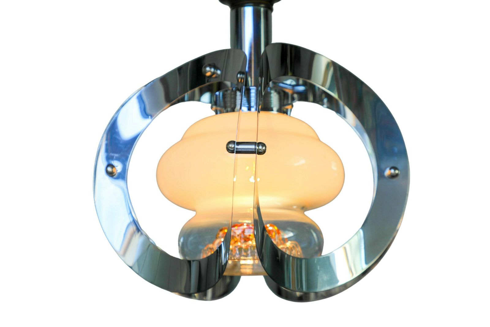 Vintage 1960s Murano Glass Pendant Light By Toni Zuccheri For Mazzega photo furniture