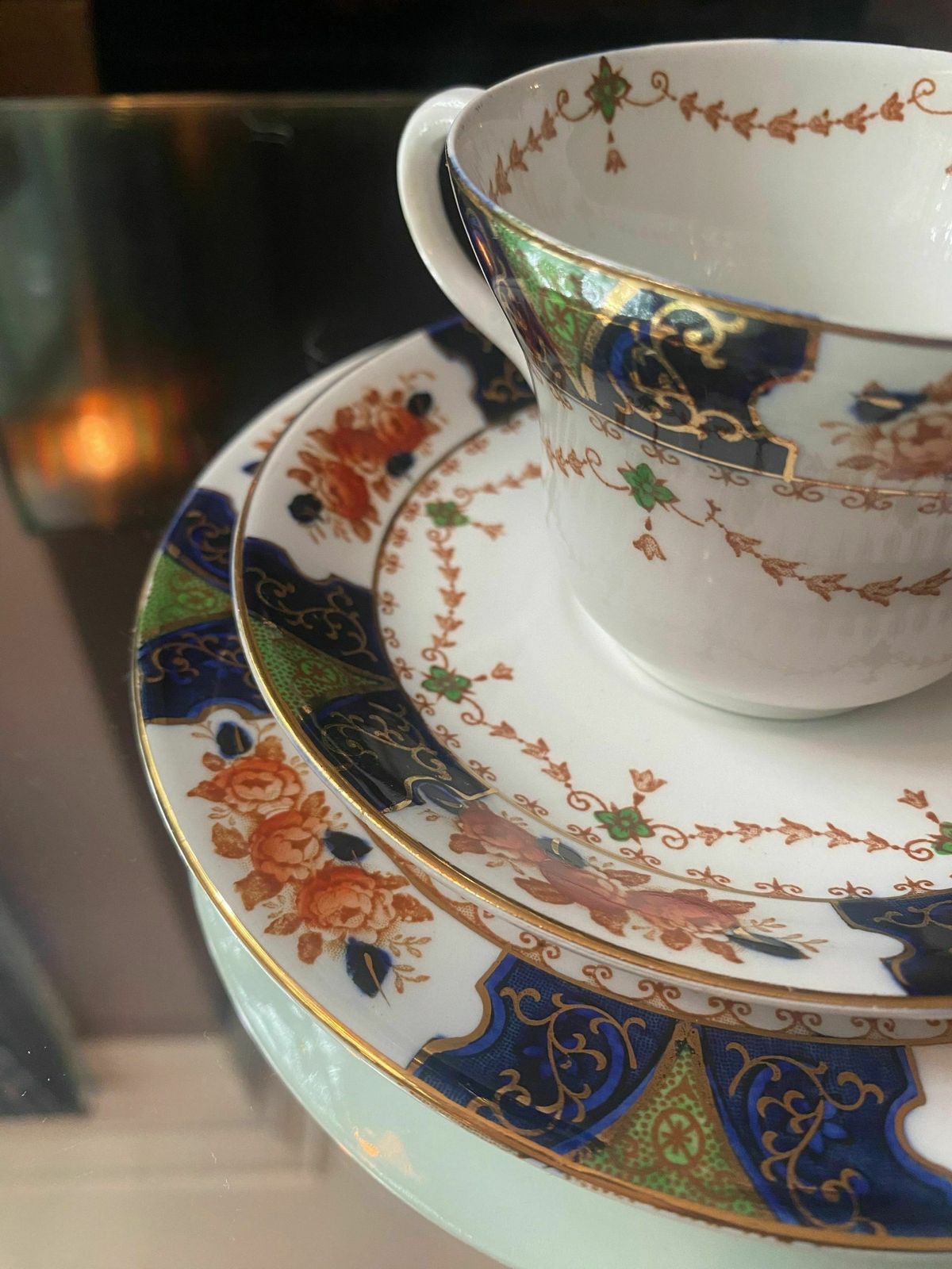 photo for sale Beautiful Millwood Wood And Sons Semi Porcelain 1900's Tea Set