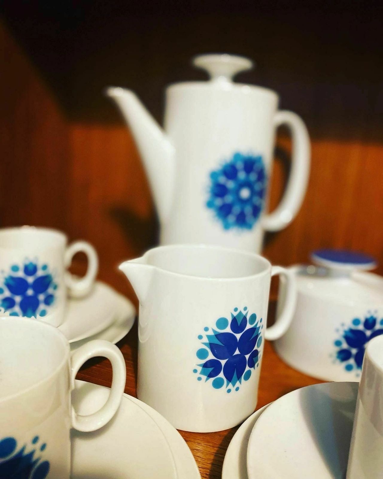Thomas Rosenthal Pinwheel Coffee Set (6)