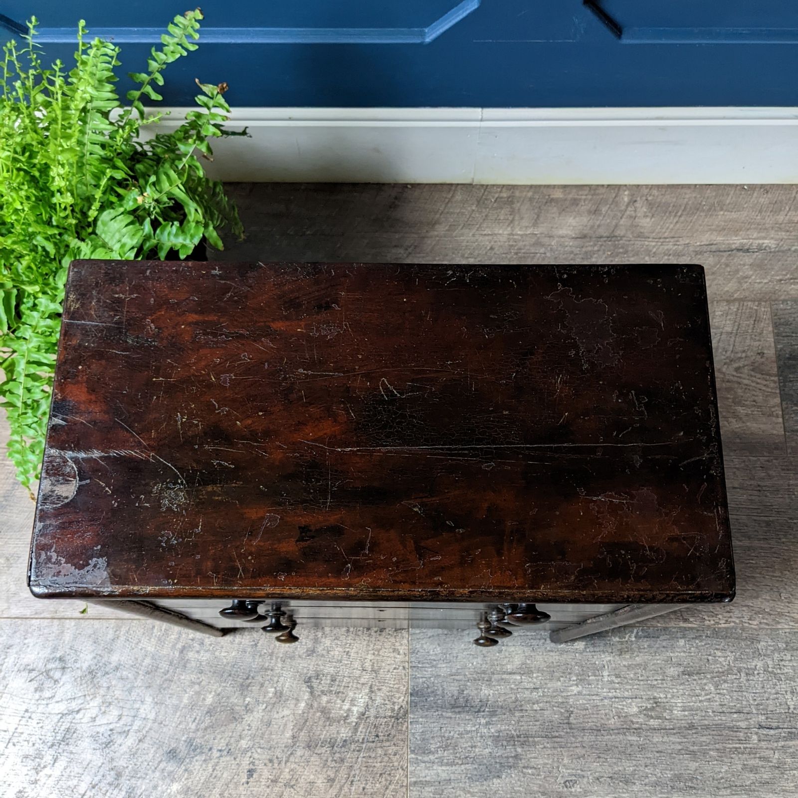 19th Century Apprentice Size Antique Chest Of Drawers photo for sale