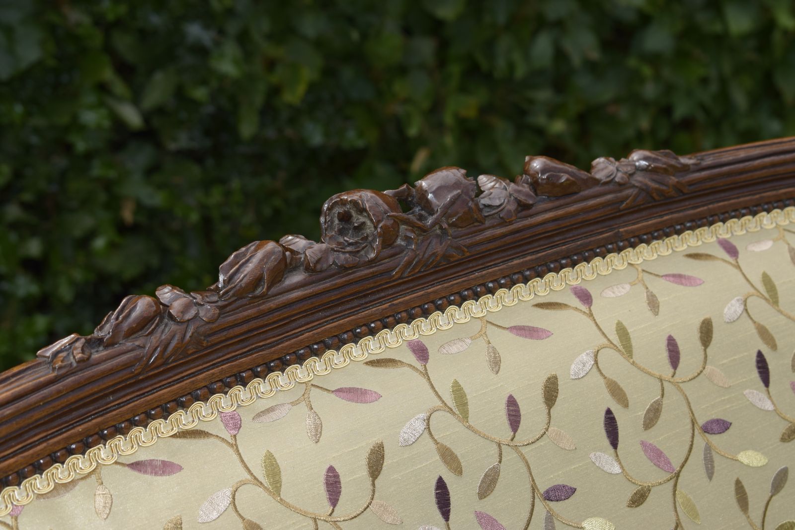 Antique French Walnut Couch, 1800s photo 1195.0