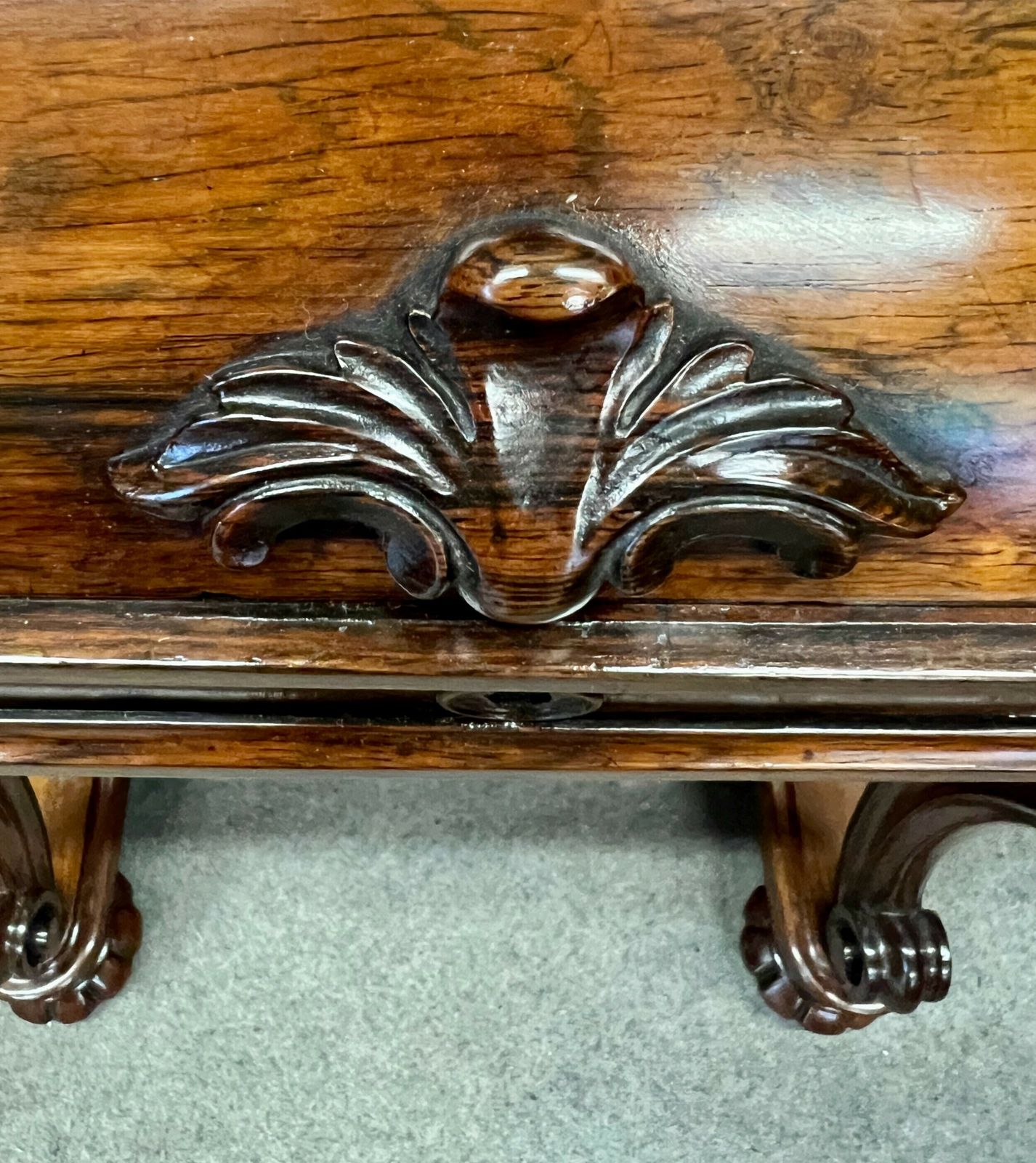 A Superb Victorian Rosewood Pop Up Davenport photo vinterior