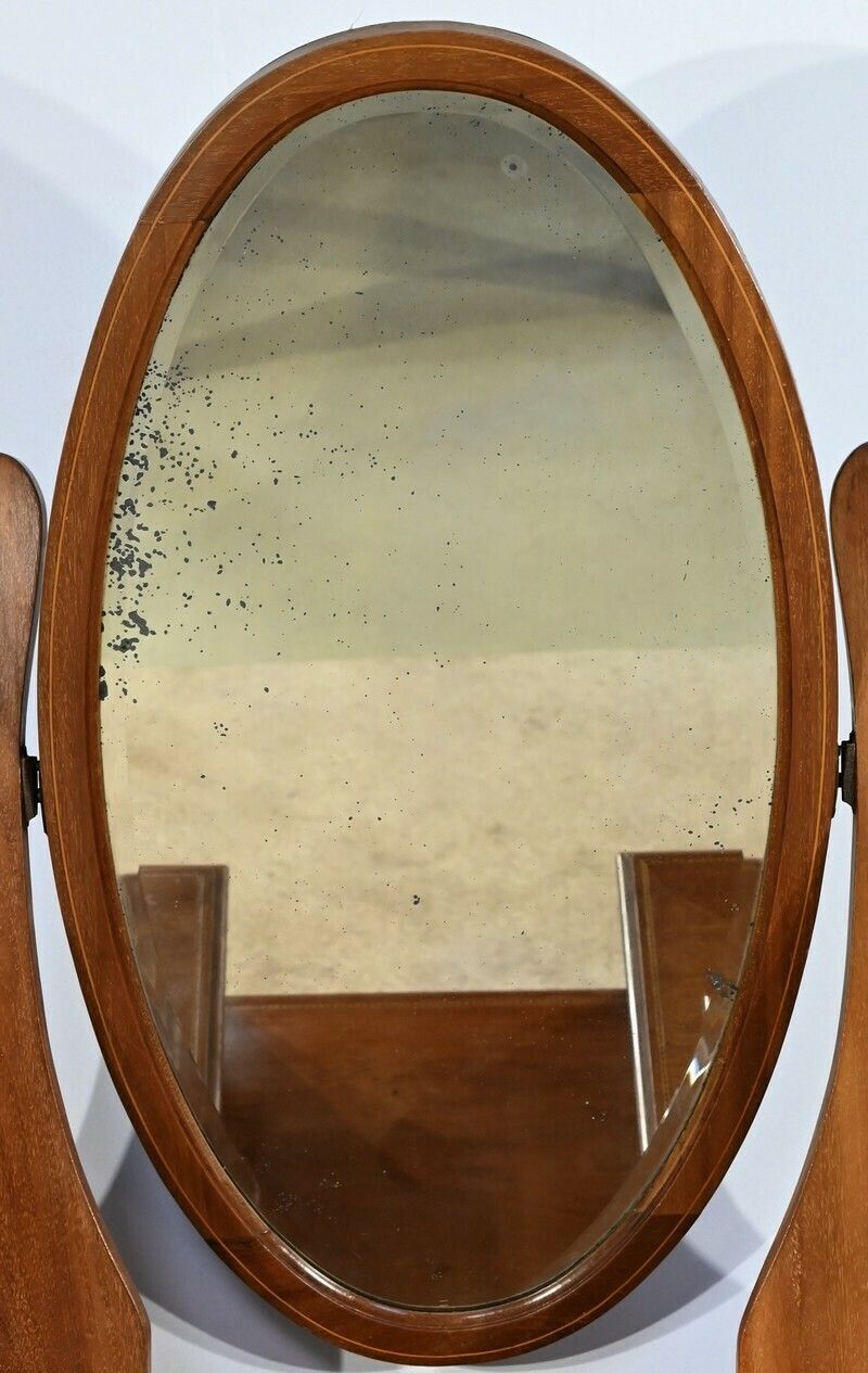 Small English Mahogany Dressing Table – 1920 photo vinterior