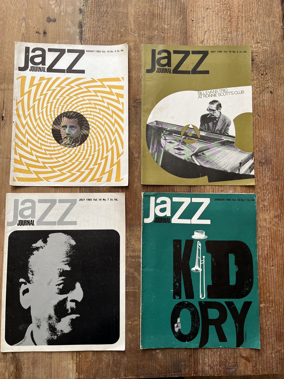 Vintage Jazz Artwork 1965, 1960s photo Art