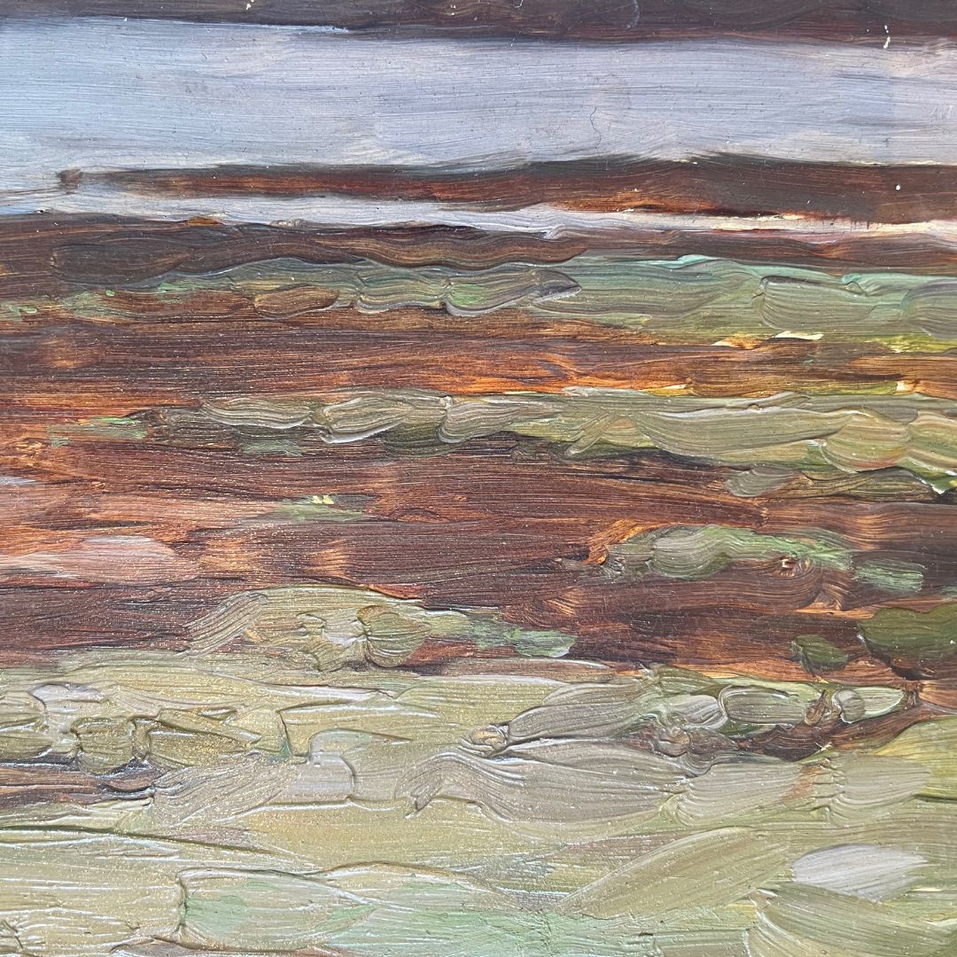 Landscape Of Glen Lough Co Donegal Gordon Bryce Oil Painting photo for sale