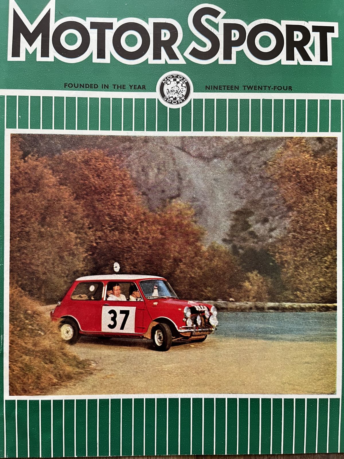Vintage Motorsport Original Artwork 1964 photo for sale