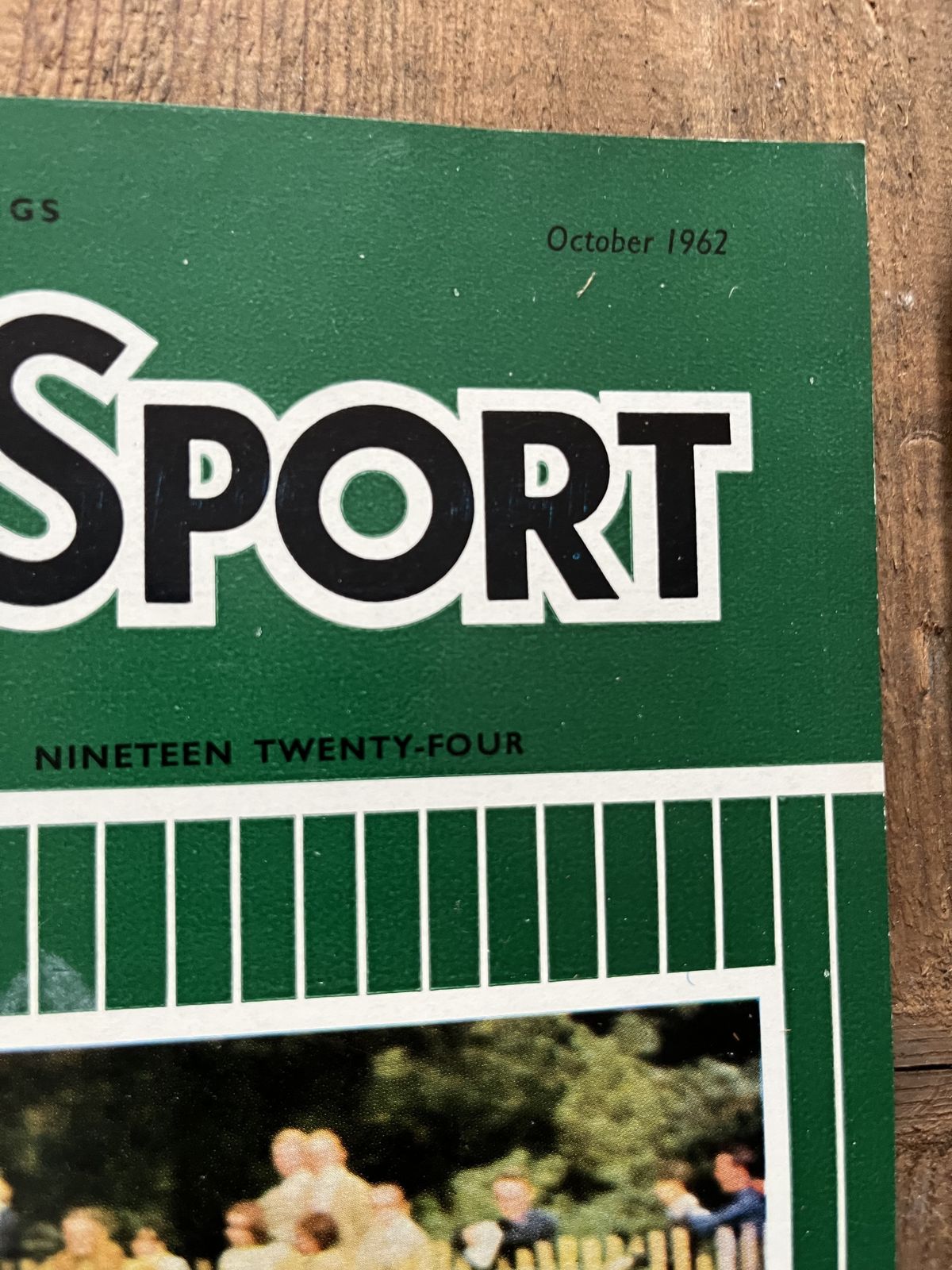 Vintage Motorsport Magazine Artwork 1962 photo Art