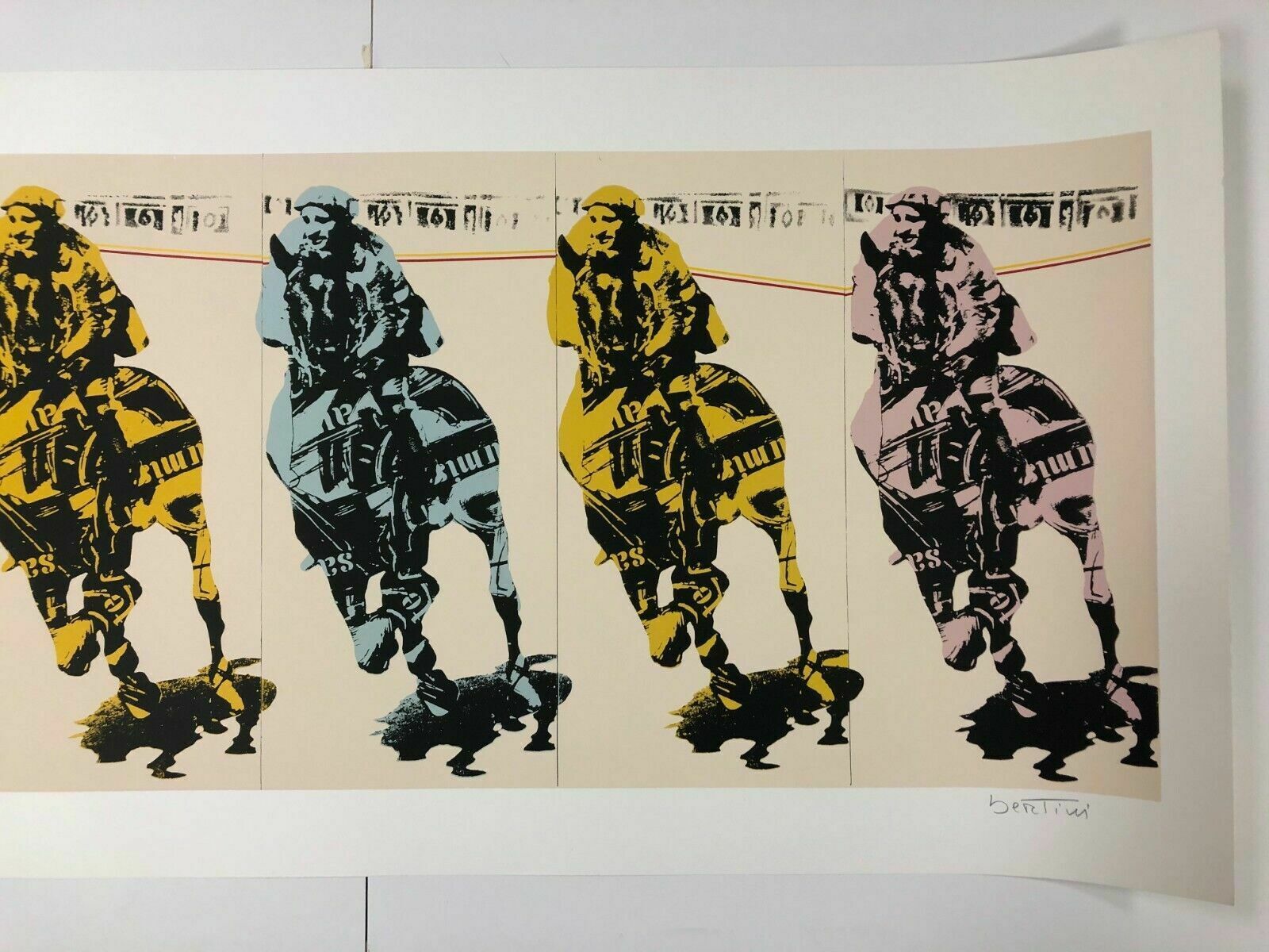 Art Gianni Bertini, 2006   Totip   Screen Printing On Museum Quality Cardboard photo