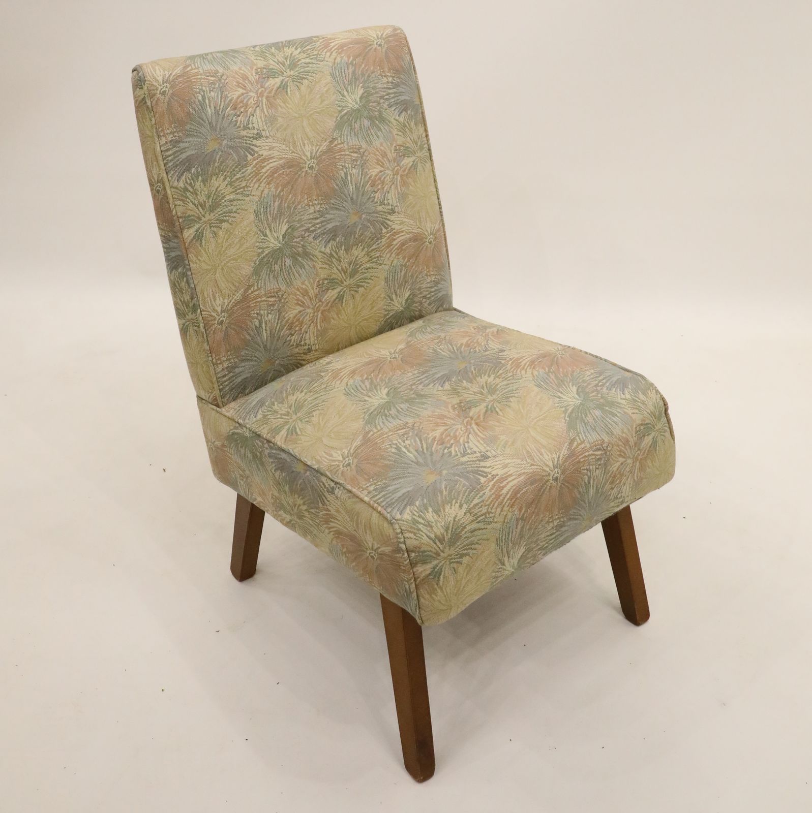 247.0 Vintage Low/Bedroom/Parlour Chair Recent Upholstery Free Uk Delivery photo