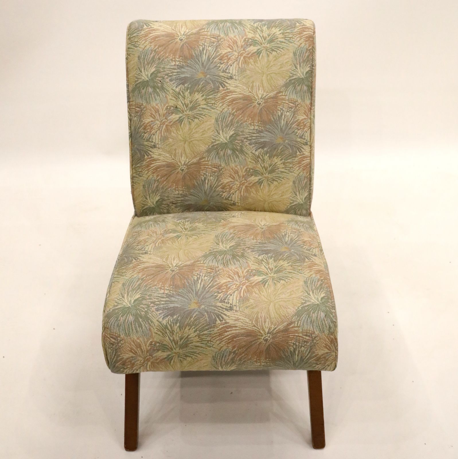 Vintage Low/Bedroom/Parlour Chair Recent Upholstery Vgc Free Uk Delivery photo 247.0