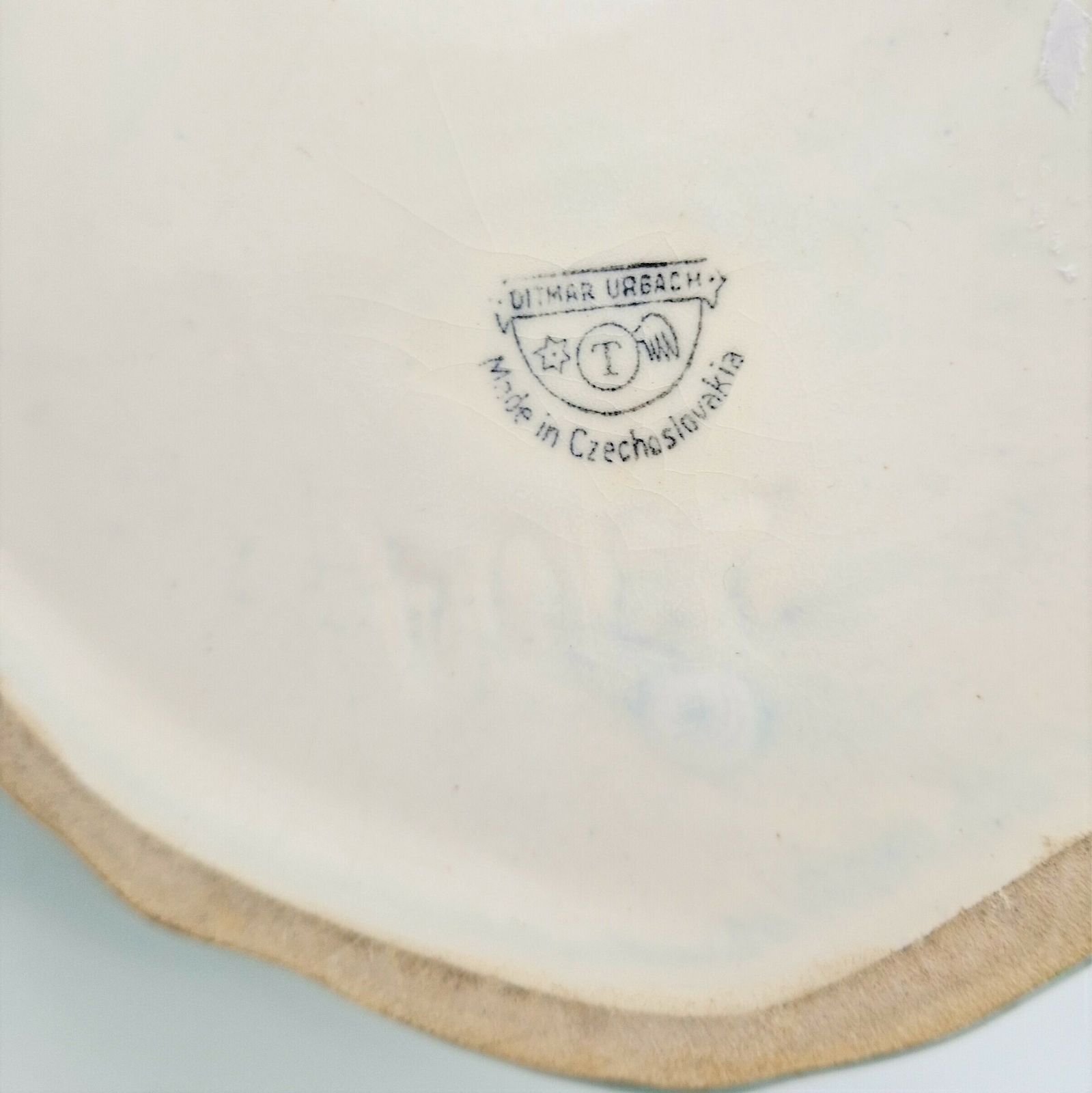 photo for sale Art Deco Ceramic Bowl With Polar Bear By Ditmar Urbach. 1930   1935
