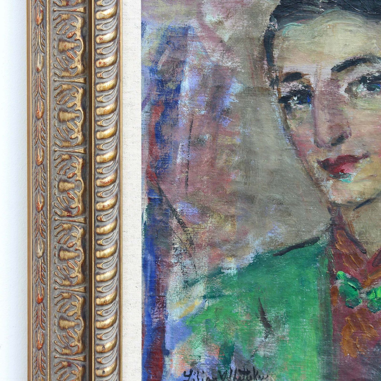 photo furniture Self Portrait Of The Artist' By Lilian E. Whitteker (1952)