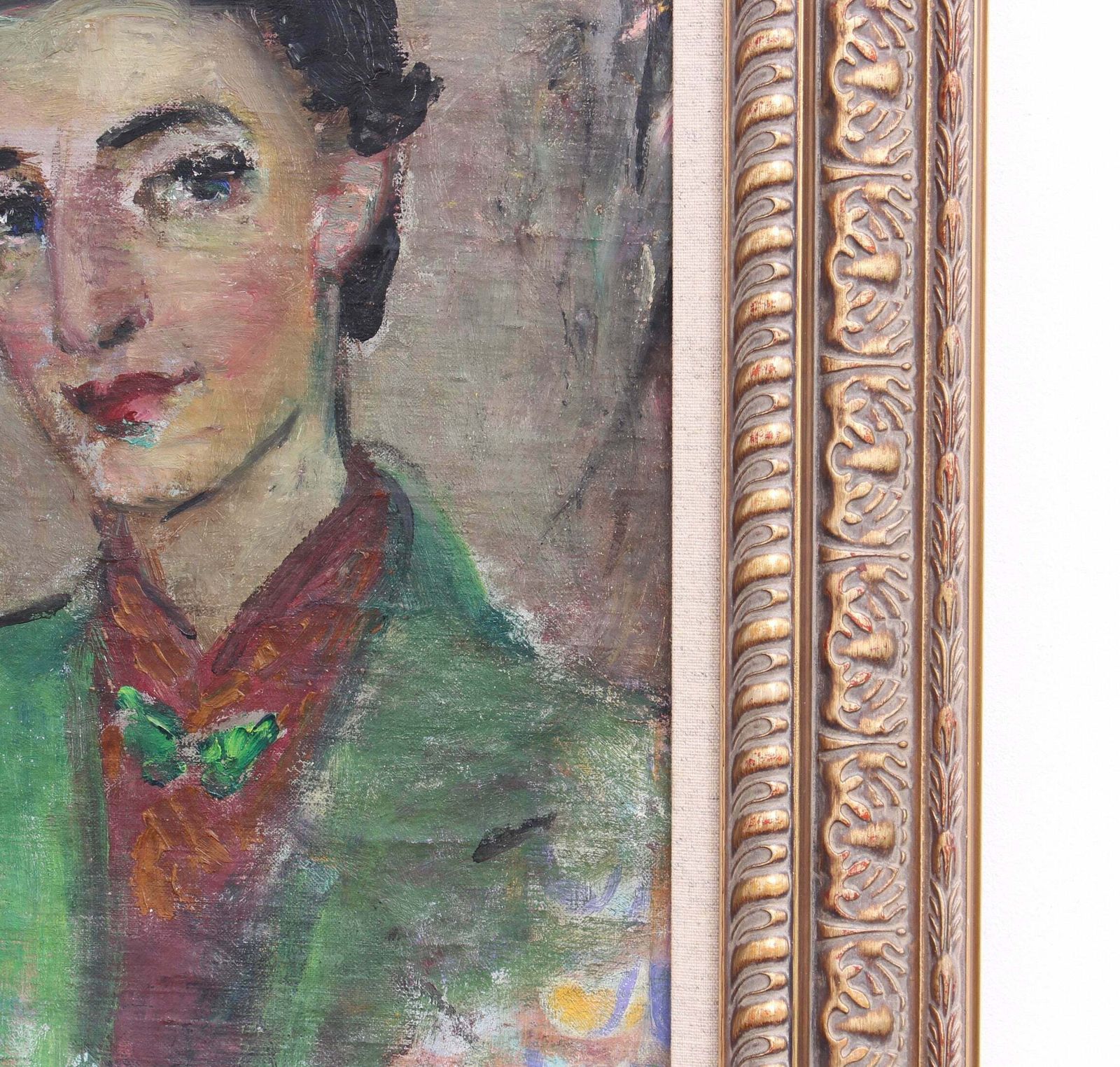 photo for sale Self Portrait Of The Artist' By Lilian E. Whitteker (1952)
