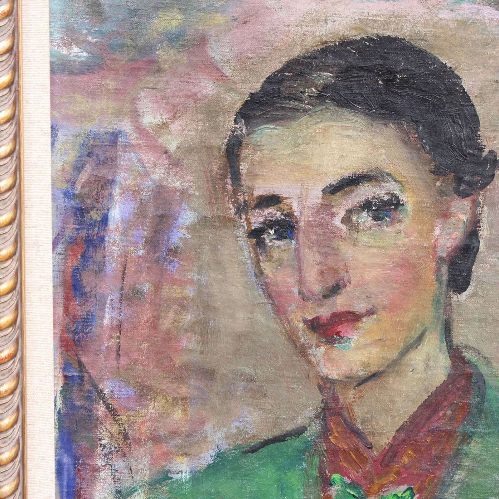 photo buy Self Portrait Of The Artist' By Lilian E. Whitteker (1952)